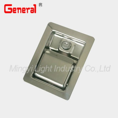 Generator paddle handle flush latch made of stainless steel 304 or steel painted in black