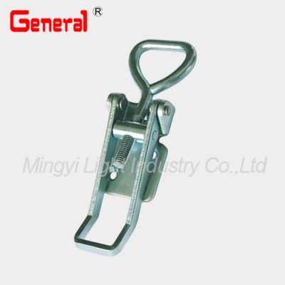 Adjustable draw latch or toggle latch or catch or tool box latch from 145 to 164mm made of steel or stainless steel